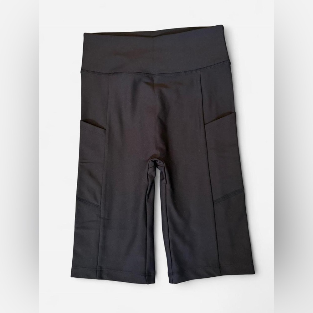 G by Giuliana Black Bike Shorts